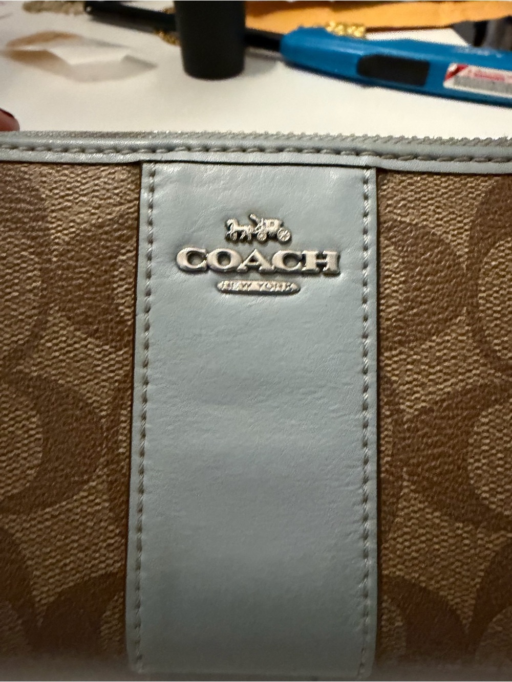 Coach Monogram Wallet - Picture 3 of 11